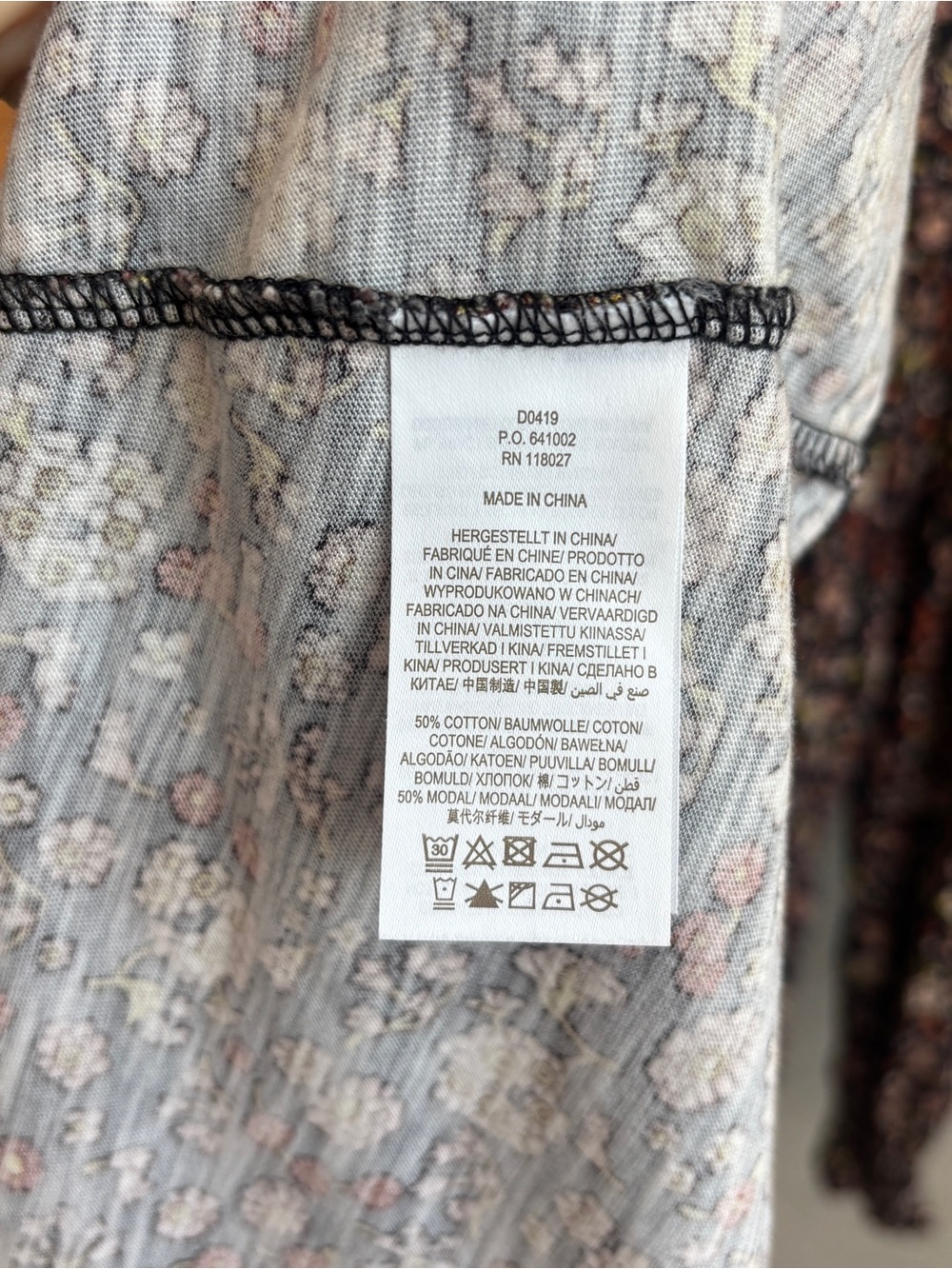 Boden Floral Mini Dress, Size 16 - Picture 13 of 13